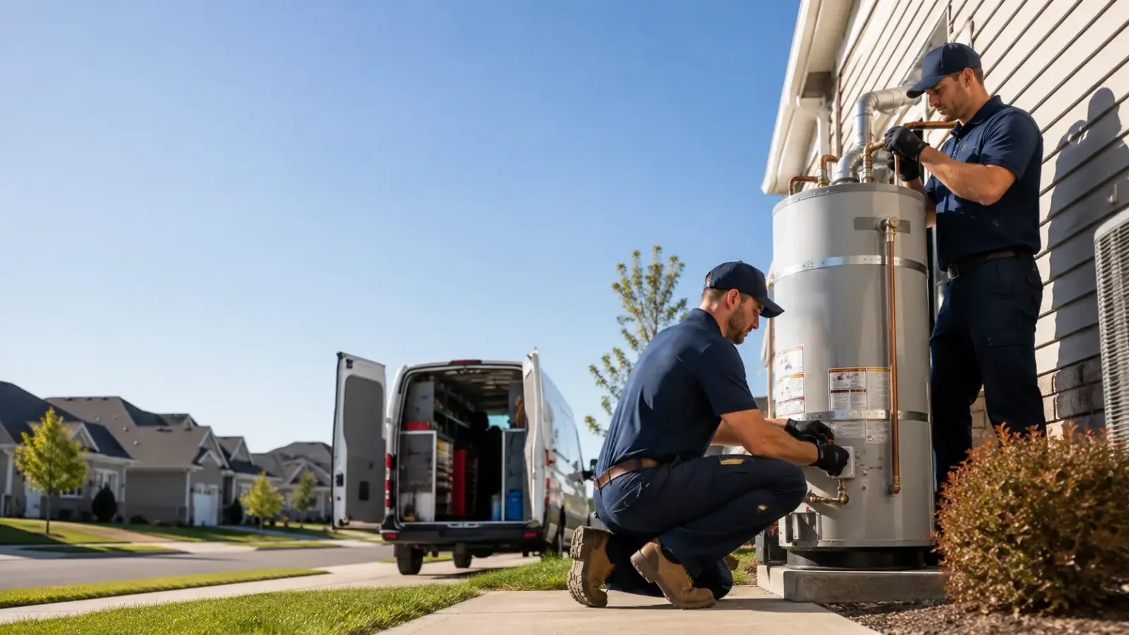 Water Heater Installation in Wall, SD